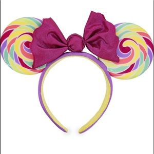 Disney Parks Lollipop Candy Ears Headband
